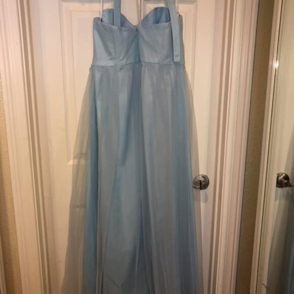 David's Bridal Strapless Dress - Picture 3 of 5